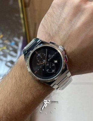ساعت تمام استیل مردانه بیگوتی