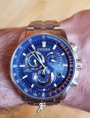 سیتیزن رادیو کنترل صفحه سرمه ای