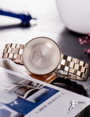 سیتیزن زنانه رزگلد