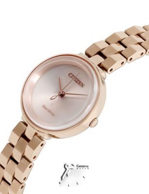 ساعت سیتیزن اکودرایو زنانه رزگلد