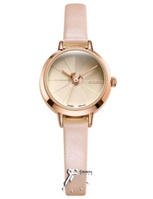 ساعت بند چرمی زنانه جولیوس