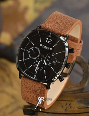 ساعت مردانه بند چرمی جولیوس