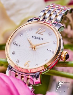 سیکو مچی زنانه دورنگ طلایی اصل ژاپن