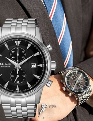 ساعت مردانه اکودرایو کرنوگراف صفحه مشکی