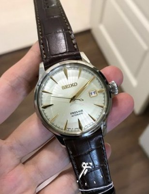 سیکو اتوماتیک چرمی پرساژ